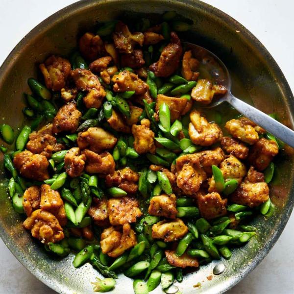 Chicken With Asparagus