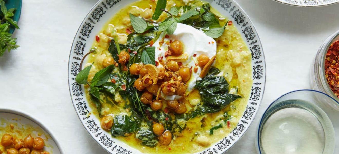 Chickpea Stew With Coconut