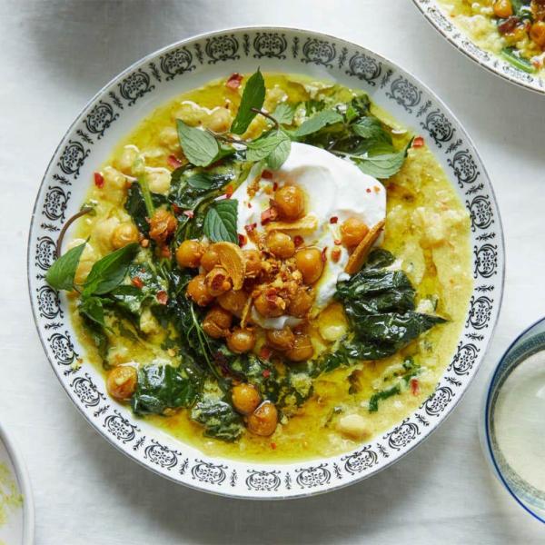 Chickpea Stew With Coconut